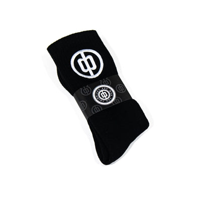 DPAGEDESIGN Black Monogram Socks