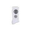 DPAGEDESIGN White Monogram Socks