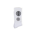 DPAGEDESIGN White Monogram Socks